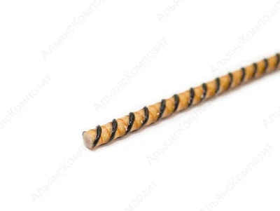 Полимерная арматура c ребром из базальтового волокна 6 мм